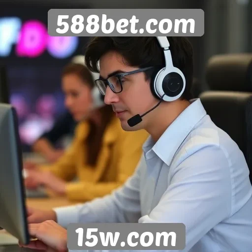Opções de suporte ao cliente no 588bet
