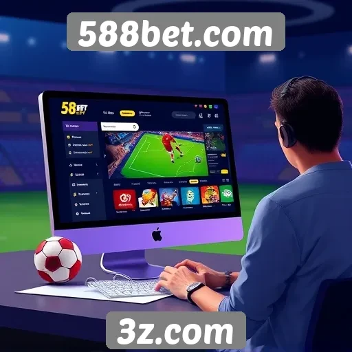 Experiência do usuário no site 588bet.com