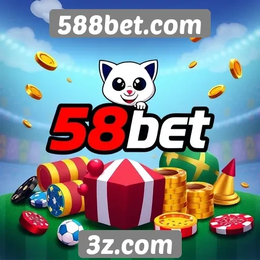 Variedade de jogos disponíveis na plataforma 588bet.com